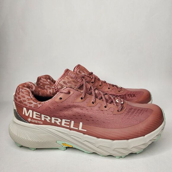 Merrell Agility Peak 5 Gore Tex Trail Running Shoes Waterproof Womens 8 Vibram - Picture 15 of 15